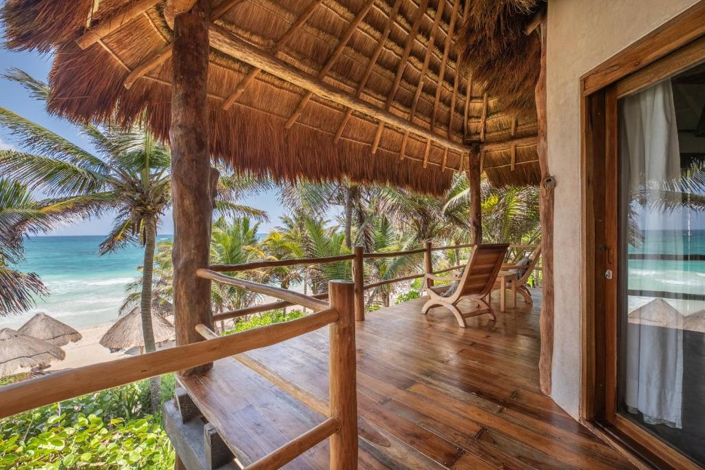 Двухместный (Номер на верхнем этаже у пляжа), Encantada Tulum