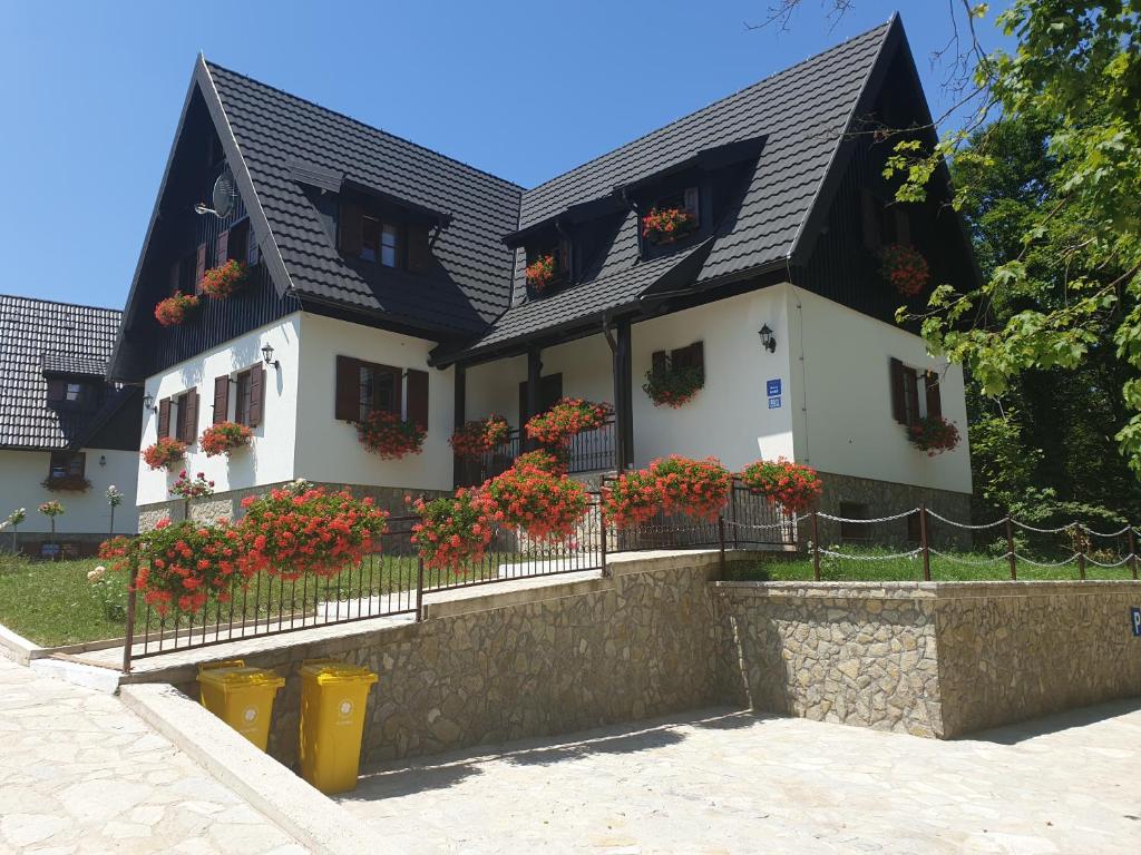 Двухместный (Двухместный номер Делюкс с 1 кроватью) гостевого дома Pansion Breza, Плитвица-Село