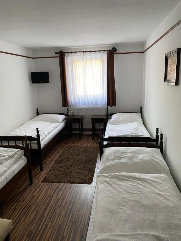 Двухместный (Двухместный номер с 2 отдельными кроватями и дополнительной кроватью) мотеля Motel M, Братислава