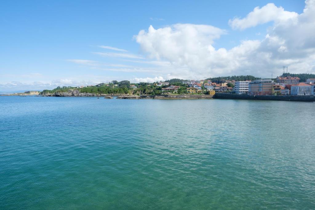 Двухместный (Двухместный номер с 1 кроватью с видом на море), Hotel Playa de Luanco