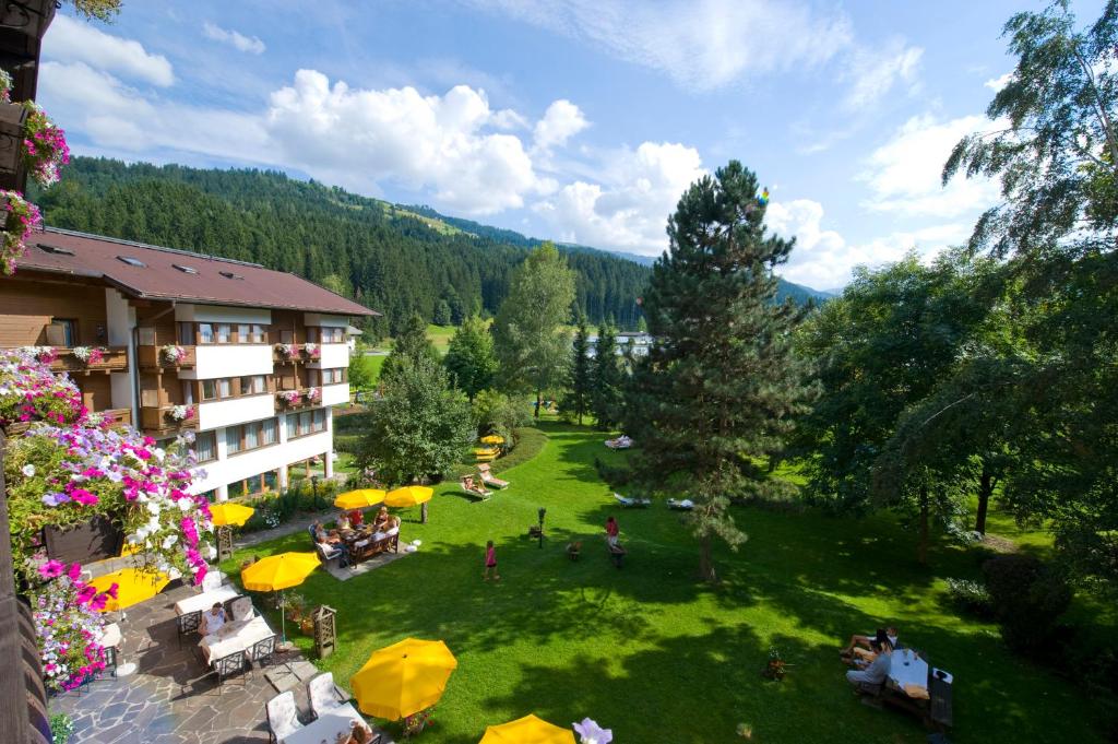 Двухместный (Двухместный номер с одноместным размещением и видом на сад) отеля Hotel Sonnalp, Кирхберг