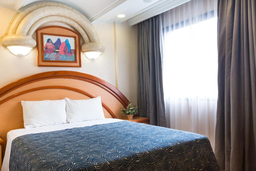 Двухместный (Номер с кроватью размера «queen-size») отеля Hotel Diligencias, Мехико