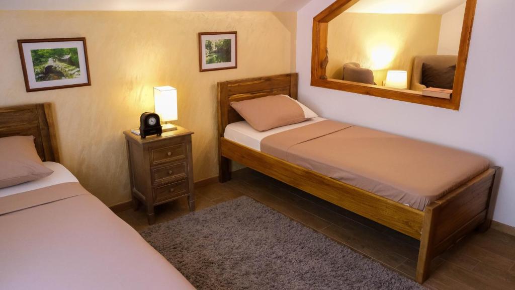 Двухместный (Двухместный номер с 2 отдельными кроватями) загородного отеля Country House Djurisic, Вирпазар