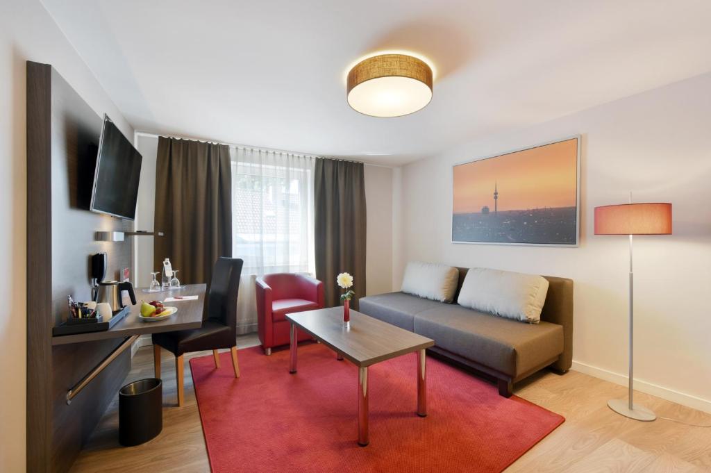 Апартаменты (Апартаменты Plus с 2 комнатами), City Aparthotel München