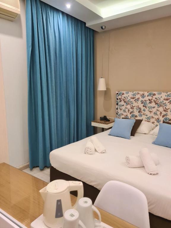 Двухместный (Двухместный номер эконом-класса с 1 кроватью) отеля Korina Hotel, Скала-Потамиас