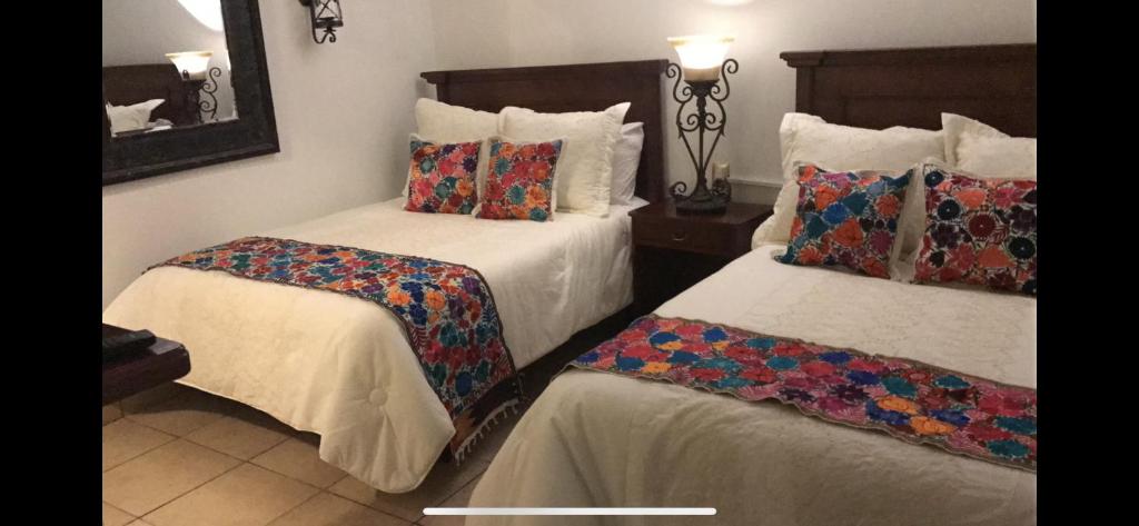Двухместный (Номер Делюкс с 2 кроватями размера «queen-size») отеля Del Centro Hotel Bernal, Берналь