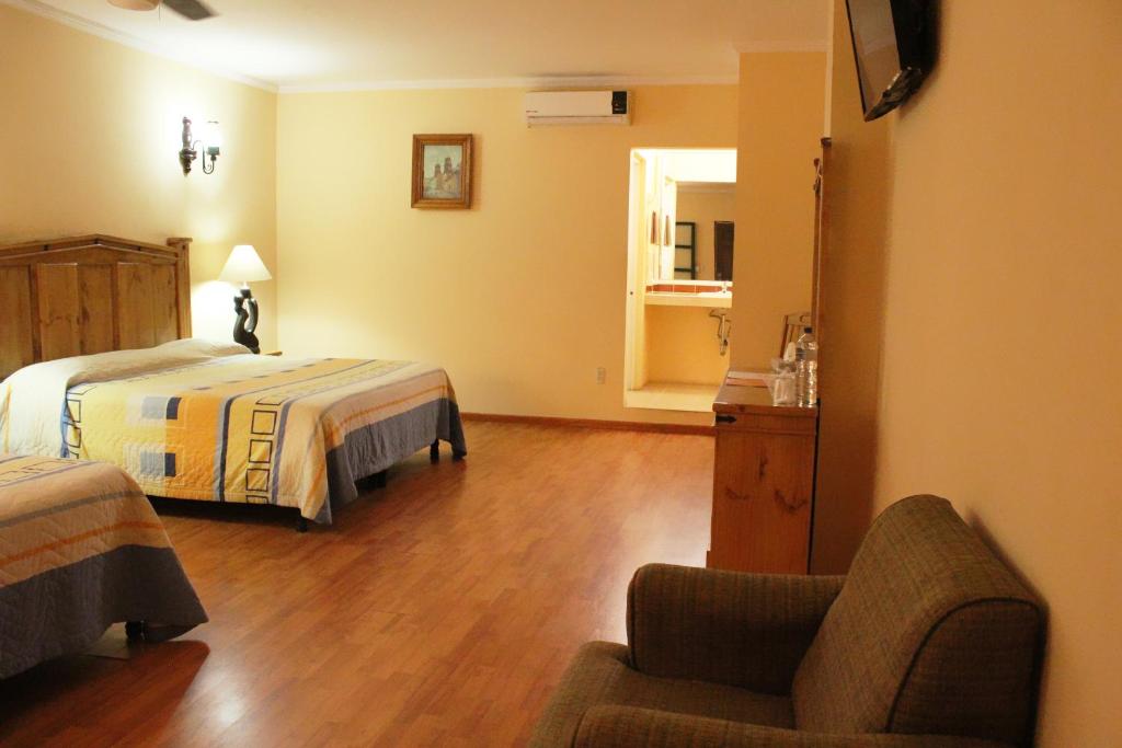 Двухместный (Двухместный номер с 1 кроватью) отеля Meson de la Merced, Сакатекас