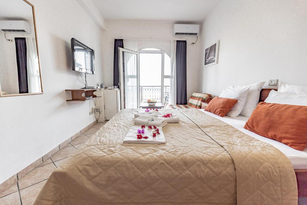 Двухместный (Двухместный номер с 1 кроватью, вид на море) апартамента Adriatic Apartment, Ульцинь