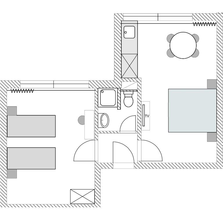 Апартаменты (Семейный номер), Hotel Big Mama