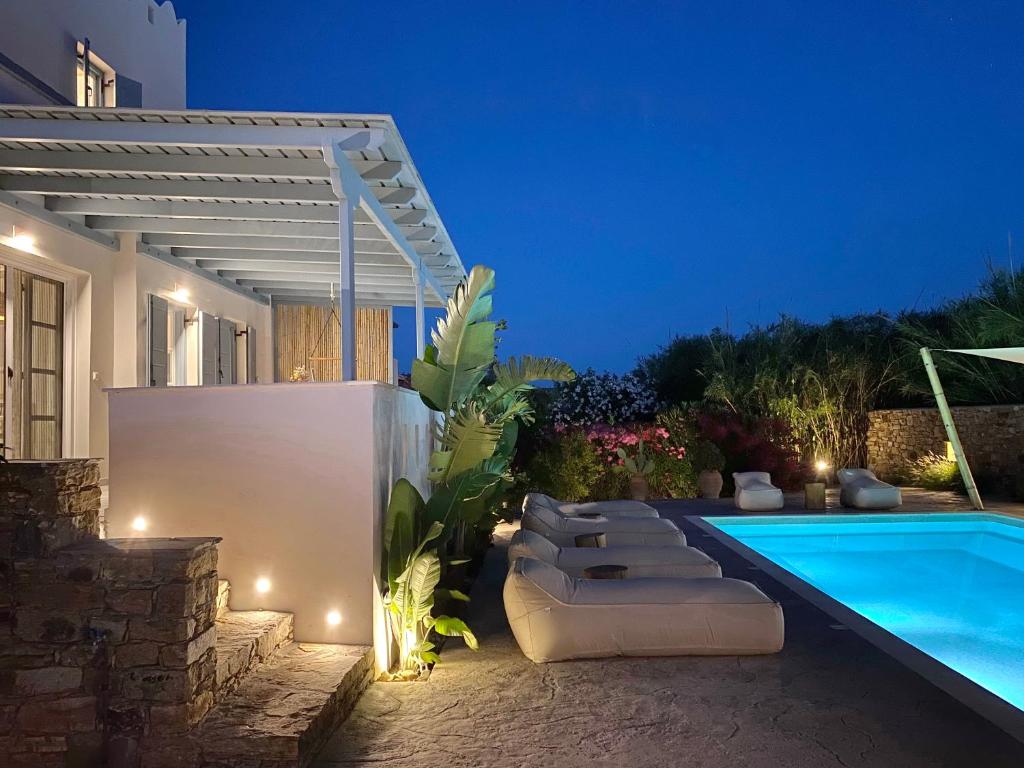 Вилла (Вилла с собственным бассейном), Seaside Naxos | Holiday Villas