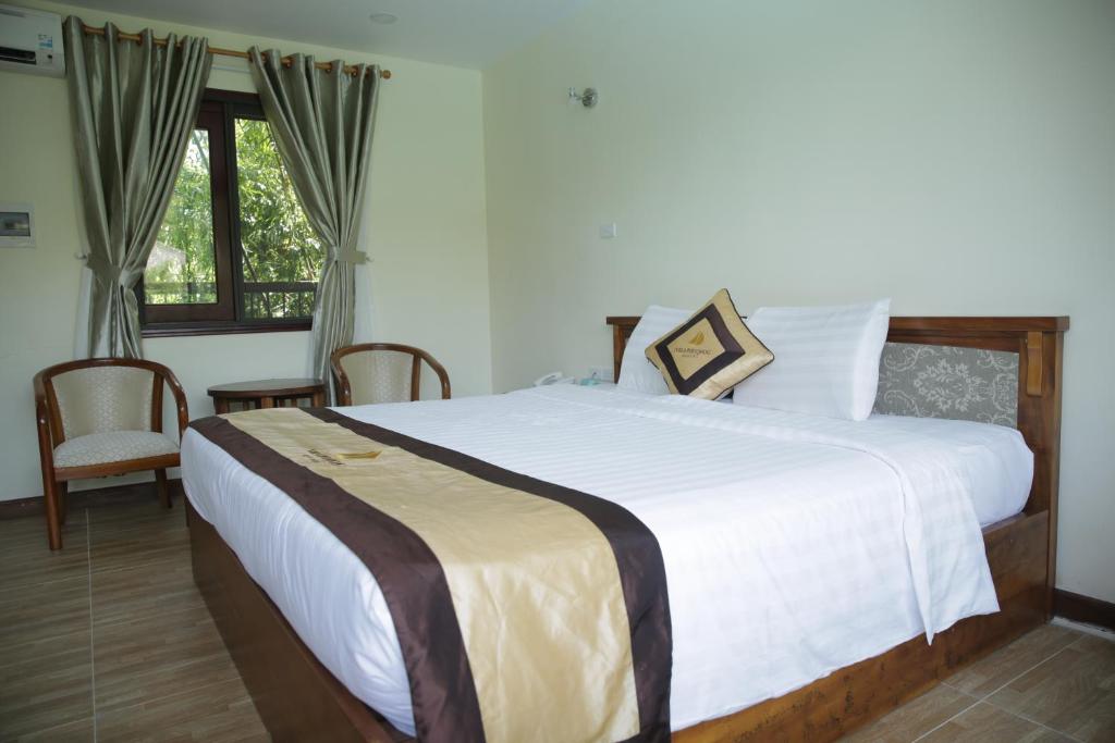 Двухместный (Двухместный номер с 1 кроватью или 2 отдельными кроватями, вид на сад) курортного отеля Vela Phu Quoc Resort, Дуонг-Донг