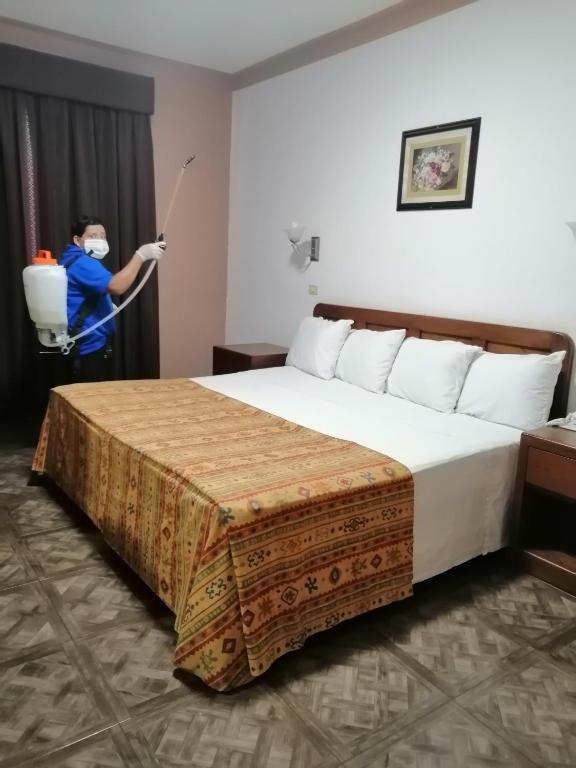 Двухместный (Номер с кроватью размера «king-size») отеля Hotel Astromundo, Рейноса