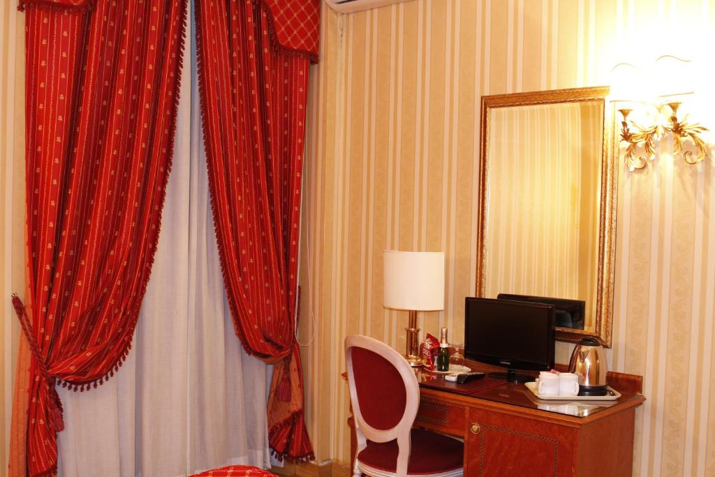 Одноместный (Одноместный номер) отеля Hotel Sistina, Рим