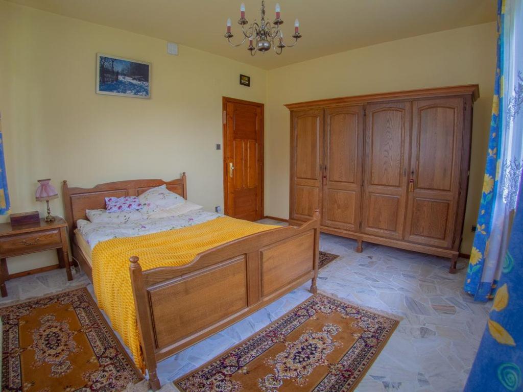 Двухместный (Большой двухместный номер с 1 кроватью или 2 отдельными кроватями) гостевого дома Willa Cicha Woda, Мужасихле