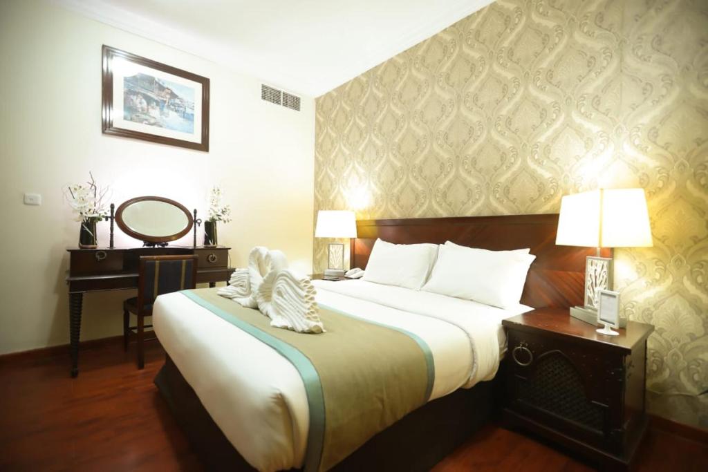 Сьюит (Представительский люкс с 2 спальнями, частичный вид на море) отеля Mermaid Beach Hotel, Аджман