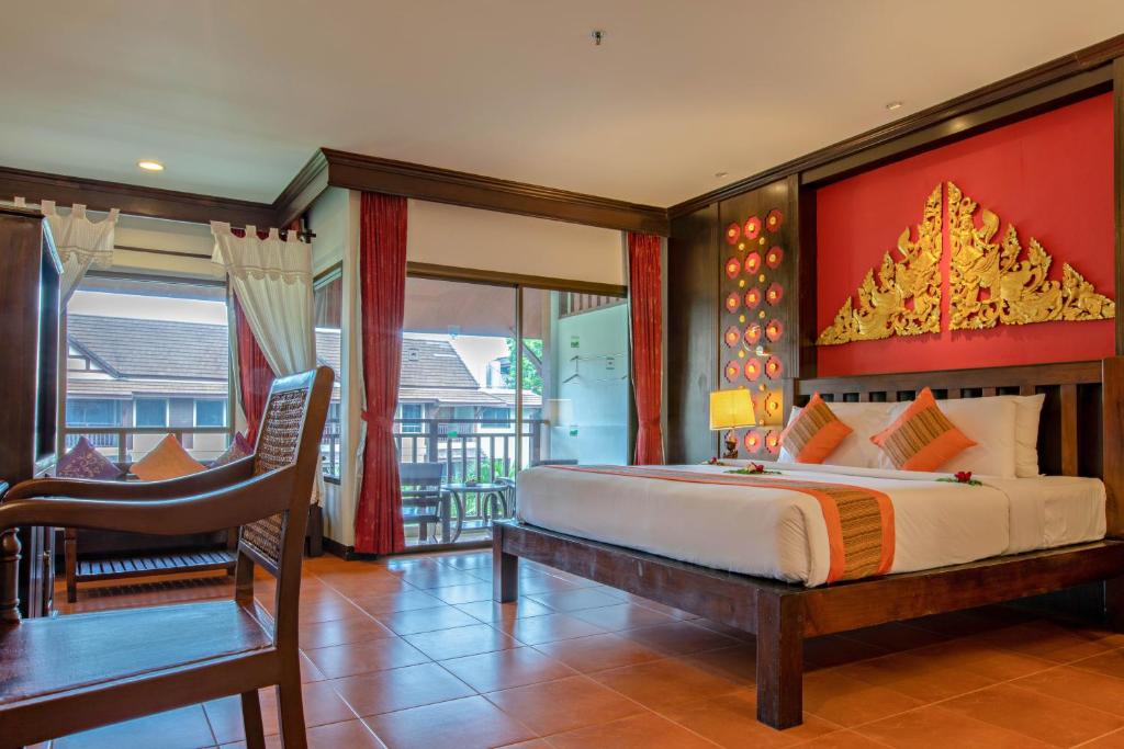 Двухместный (Двухместный номер Делюкс с 1 кроватью или 2 отдельными кроватями) курортного отеля Kata Palm Resort & Spa, Пхукет