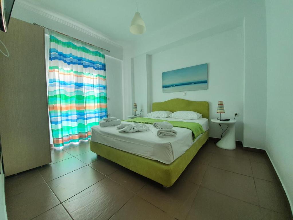 Апартаменты (Апартаменты с 2 спальнями (для 5 взрослых)) апартамента Mediterraneo Resort, Парга