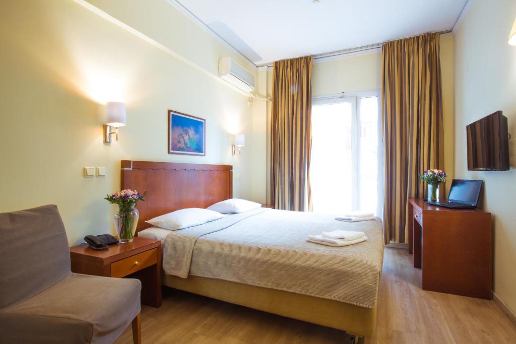 Двухместный (Двухместный номер с 1 кроватью) отеля Hotel Marina, Афины