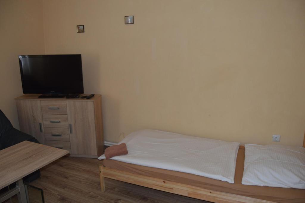 Двухместный (Стандартный двухместный номер с 2 отдельными кроватями) семейного отеля Rafaella, Ческа-Каменице