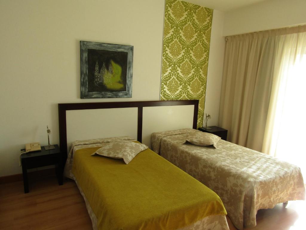 Двухместный (Двухместный номер с 2 отдельными кроватями) отеля Hotel Caldas Internacional, Калдаш-да-Раинья