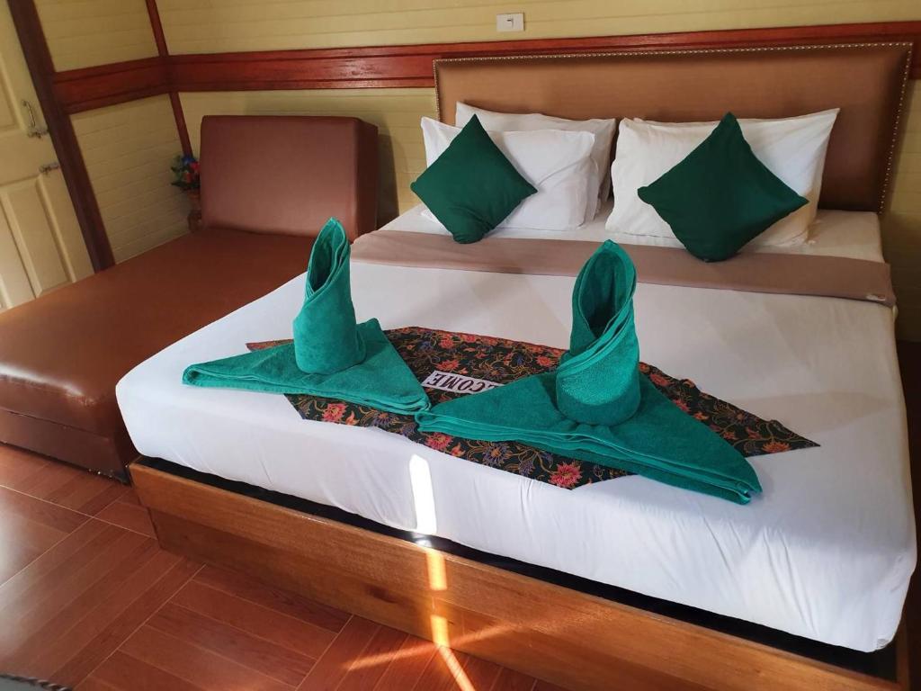 Двухместный (Двухместный номер с 1 кроватью, вид на сад) отеля The Royal Bamboo Lodge, Сураттхани