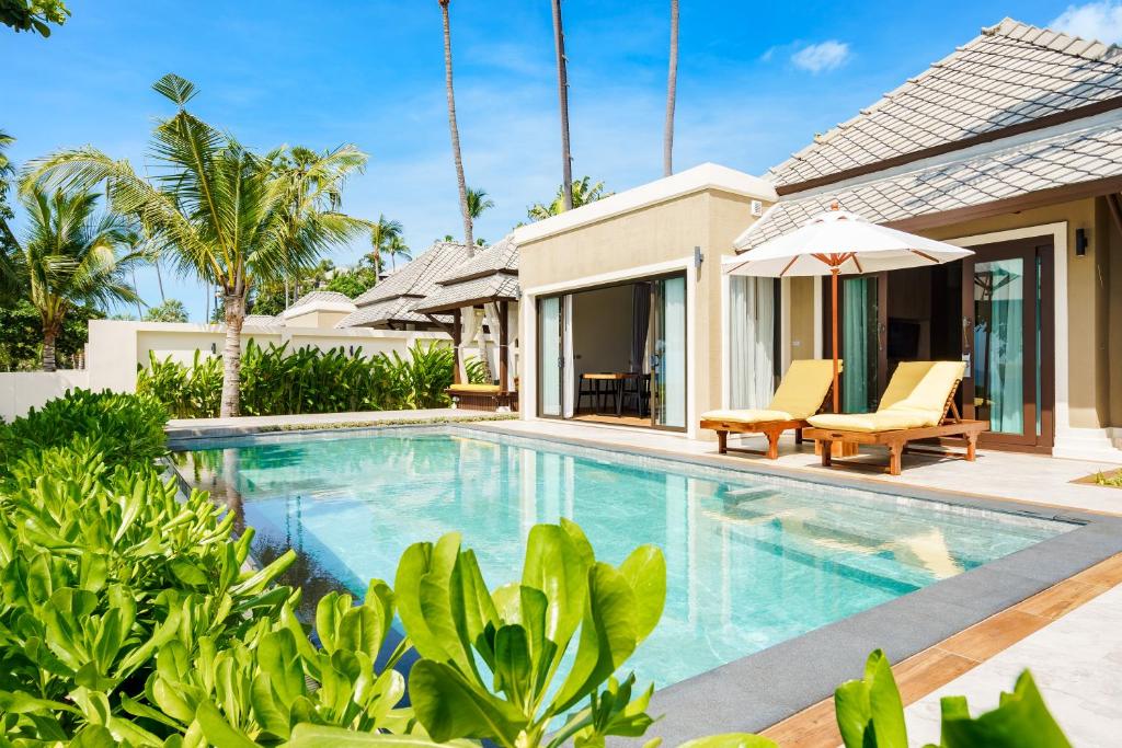 Вилла (Вилла с бассейном у пляжа), Курортный отель Fair House Villas & Spa, Koh Samui