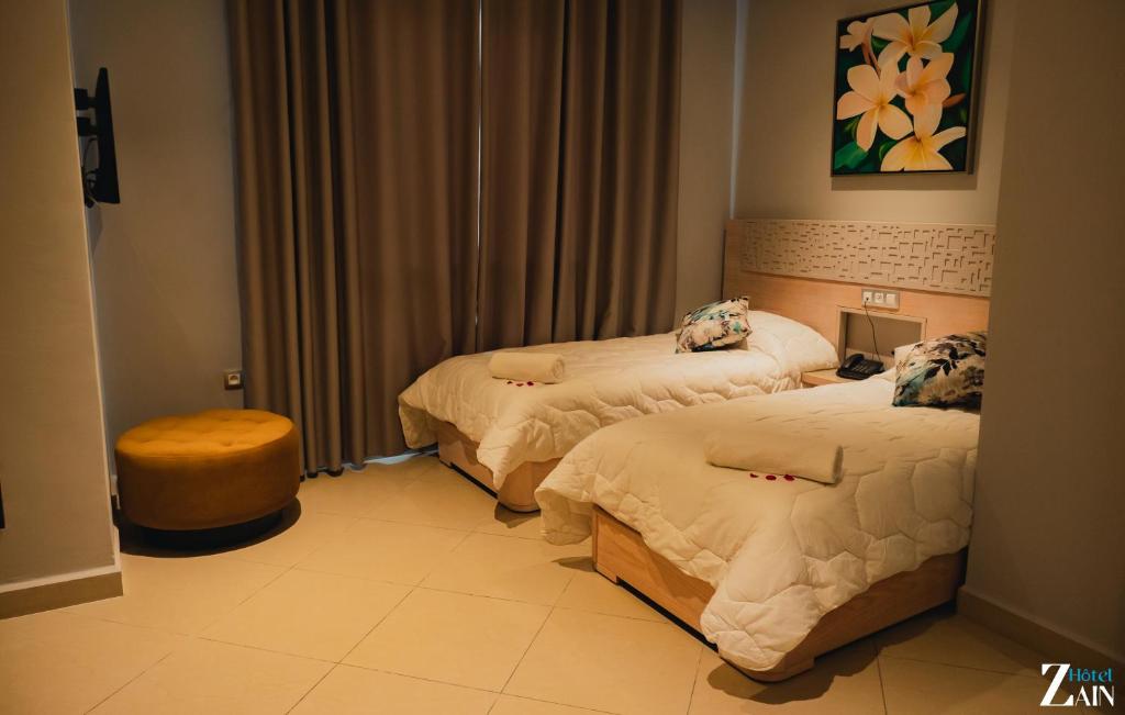 Двухместный (Двухместный номер с 1 кроватью или 2 отдельными кроватями, вид на город) отеля Zain Hotel, Кабо-Негро