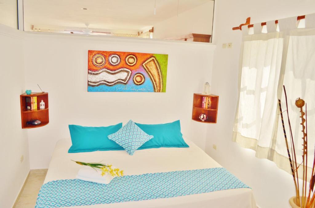 Сьюит (Люкс с 2 спальнями и частичным видом на океан) отеля Corales Suites, Пуэрто-Морелос
