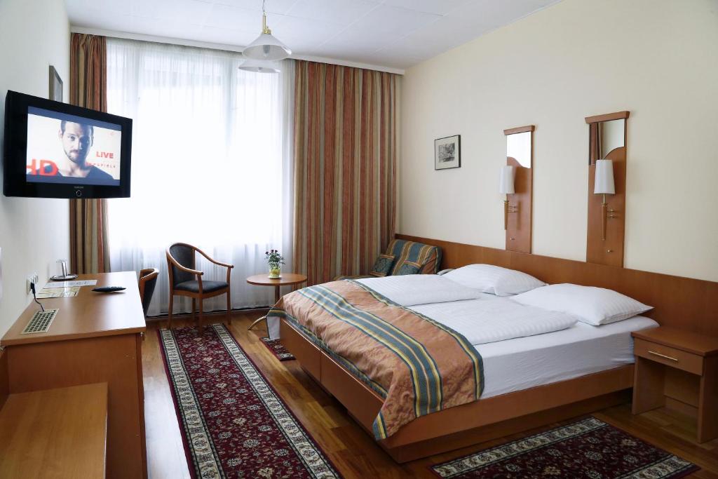 Двухместный (Двухместный номер с 1 кроватью), Continental Hotel-Pension