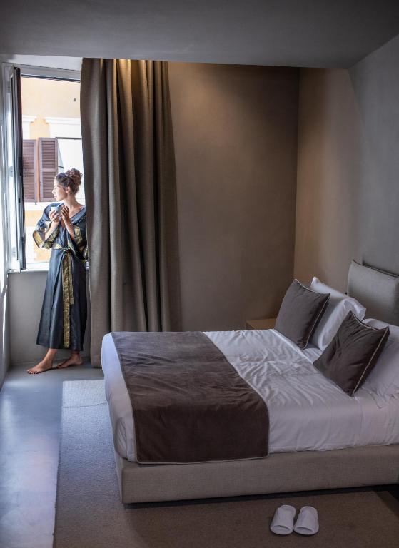 Двухместный (Улучшенный двухместный номер с 1 кроватью) отеля Elysium Suites collection, Рим