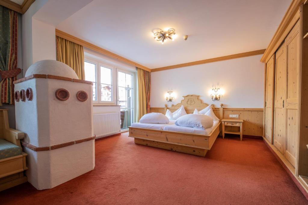 Двухместный (Двухместный номер Делюкс с 1 кроватью) отеля Hotel Berghof, Нойштифт