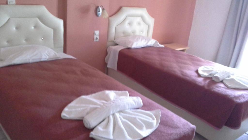 Двухместный (Стандартный двухместный номер с 1 кроватью или 2 отдельными кроватями) отеля Hotel Marilena, Митимна