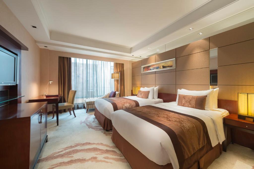 Двухместный (Deluxe Twin Non-Smoking), Wyndham Garden Suzhou