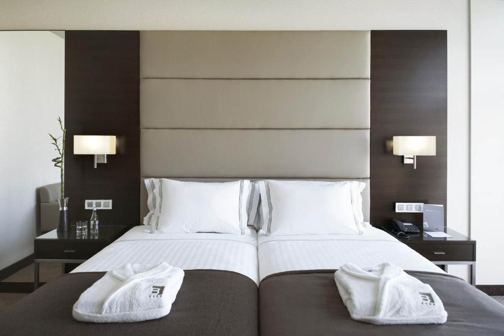Двухместный (Представительский двухместный номер с 1 кроватью или 2 отдельными кроватями) отеля BessaHotel Boavista, Порту