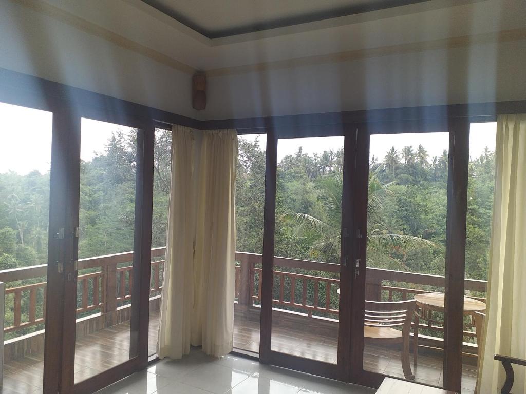 Двухместный (Двухместный номер Делюкс с 1 кроватью и балконом), Ubud River side House