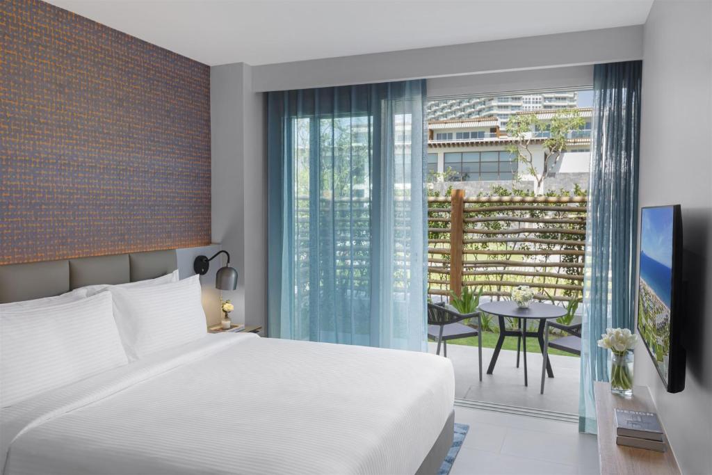 Вилла (Павильон с 3 спальнями и бассейном, рядом с океаном - Первый этаж) курортного отеля Alma Resort Cam Ranh, Камрань