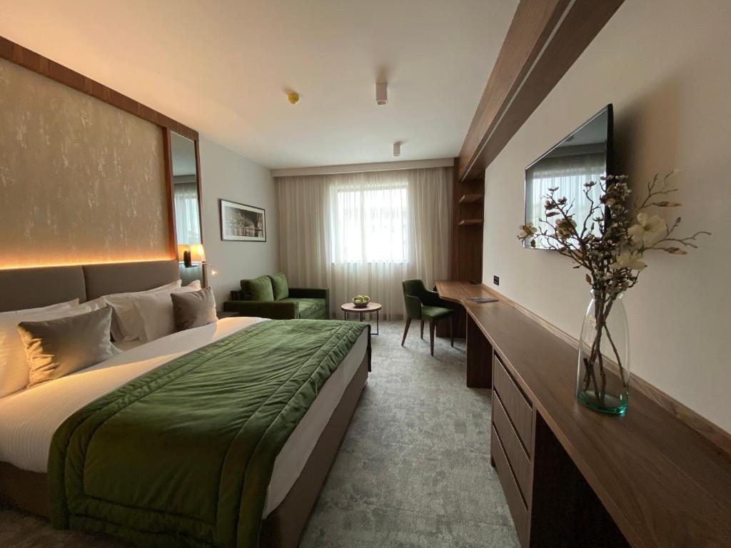 Двухместный (Стандартный двухместный номер с 1 кроватью), Central Point Hotel Beograd