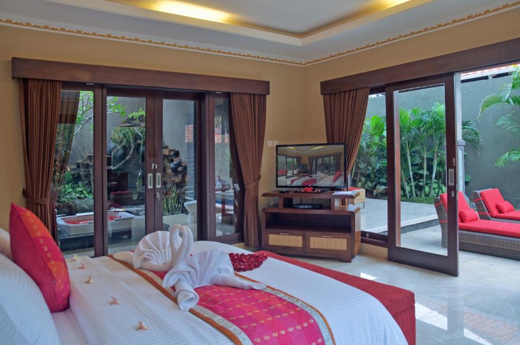 Вилла (Вилла представительского класса с 1 спальней и собственным бассейном) виллы Bali Aroma Exclusive Villas, Семиньяк