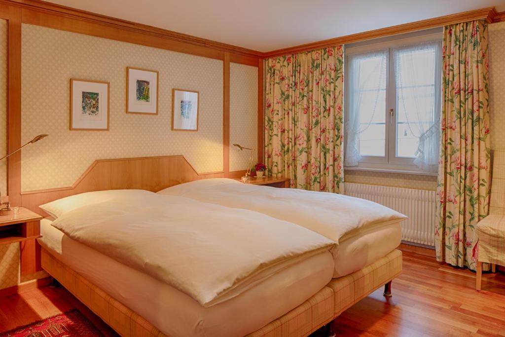 Двухместный (Стандартный двухместный номер с 1 кроватью) отеля Romantik Hotel Säntis, Санкт-Галлен