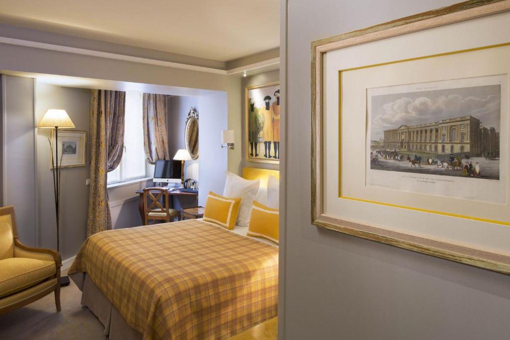 Двухместный (Двухместный номер с 1 кроватью - Подходит для гостей с ограниченными физическими возможностями) отеля Hôtel Le Relais des Halles, Париж