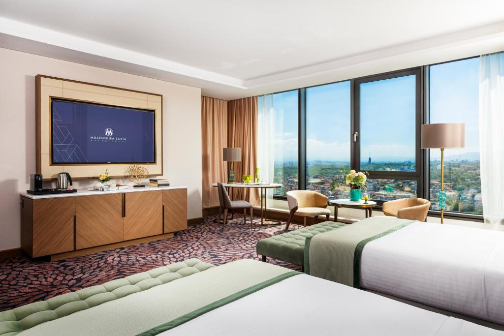Двухместный (Номер «Премиум» с 2 отдельными кроватями) отеля Grand Hotel Millennium Sofia, София