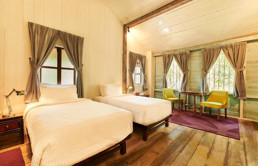 Двухместный (Twin Bedroom - Plantation House 4) курортного отеля Temple Tree Resort, Лангкави