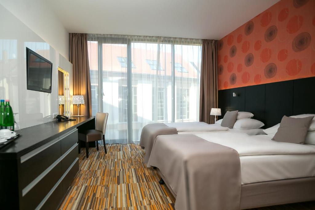 Двухместный (Двухместный номер с 1 кроватью или 2 отдельными кроватями) отеля Art Hotel Szeged, Сегед