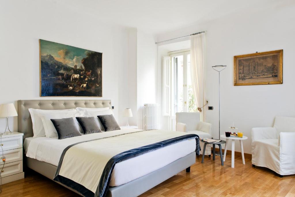 Двухместный (Двухместный номер Делюкс с 1 кроватью) гостевого дома Garibaldi Suites Piazza Di Spagna, Рим