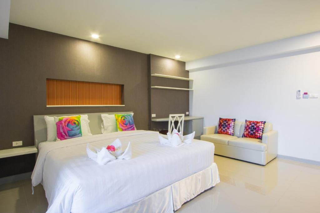 Двухместный (Двухместный номер Делюкс с 1 кроватью или 2 отдельными кроватями) апарт-отеля Chateau de Sukhumvit, Бангкок