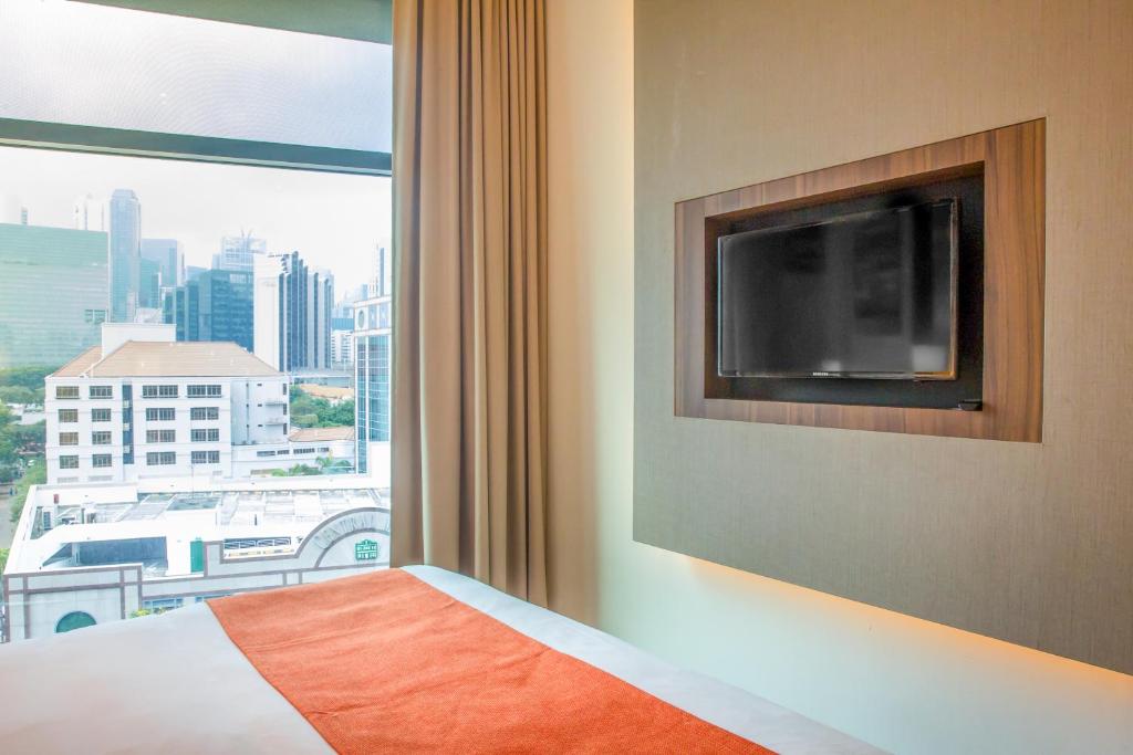 Двухместный (Номер с кроватью размера «queen-size» - Подходит для гостей с ограниченными физическими возможностями) отеля Holiday Inn Express Singapore Clarke Quay, Сингапур (город)