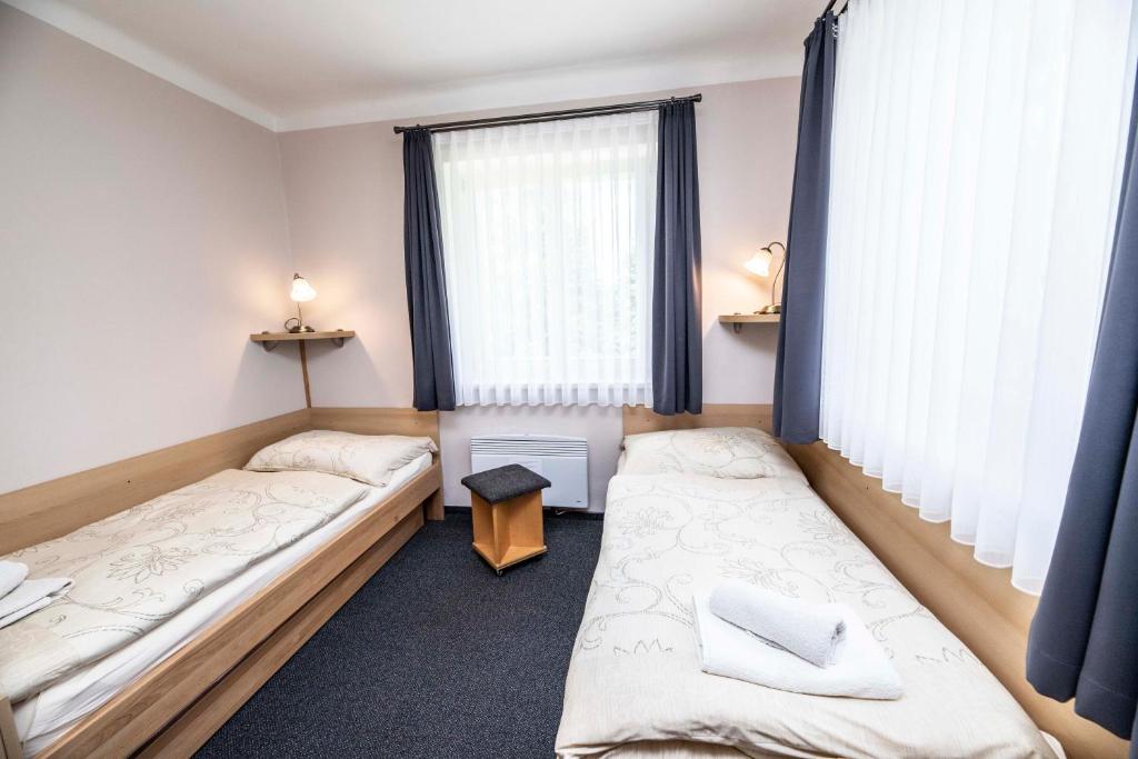 Двухместный (Двухместный номер с 1 кроватью или 2 отдельными кроватями) отеля Parkhotel Skalní město, Йичин