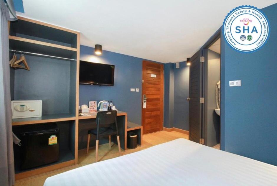 Двухместный (Стандартный двухместный номер с 1 кроватью или 2 отдельными кроватями) отеля MyBed Ratchada, Бангкок
