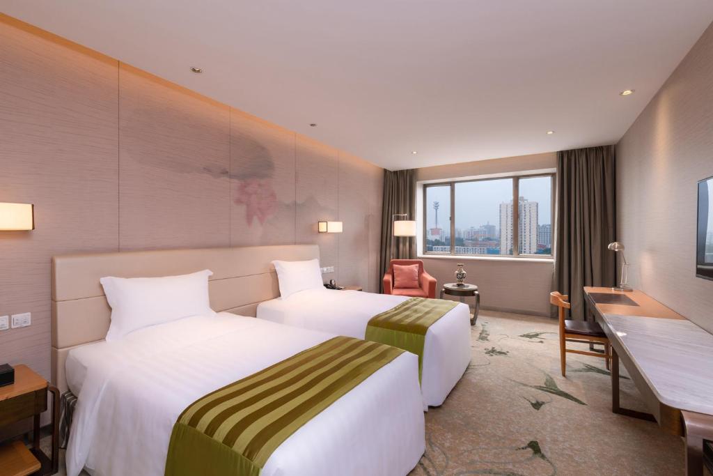Двухместный (Metropark Business Twin Room) отеля CTS - HK Grand Metropark Hotel Beijing, Пекин