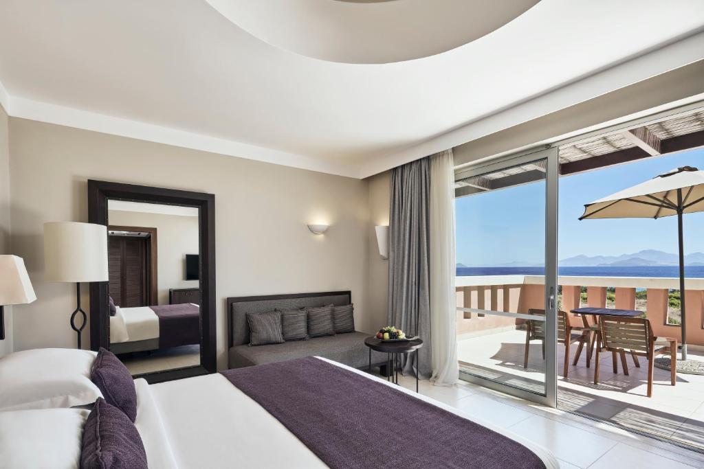 Двухместный (Двухместный номер с 1 кроватью или 2 отдельными кроватями и видом на море) курортного отеля Atlantica Belvedere Resort - Adults Only, Кос